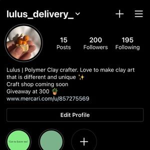 My Instagram! Follows, shares, likes and comments